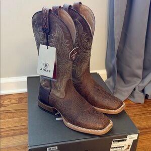 Ariat Men's Distressed Brown Western Boots